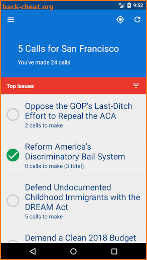 5 Calls screenshot