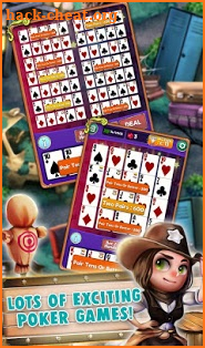 5 Card Draw Poker: Wild West Outlaw Showdown screenshot