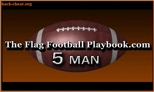 5 Man Flag Football Playbook screenshot