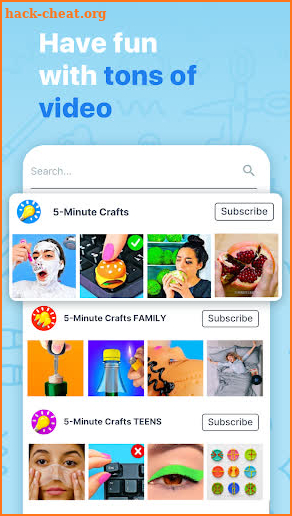 5-Minute Crafts: DIY Crafting Video Network screenshot