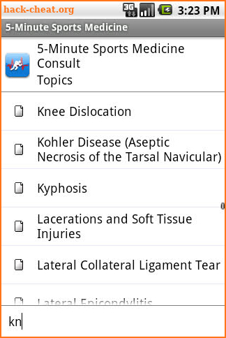 5-Minute Sports Medicine screenshot