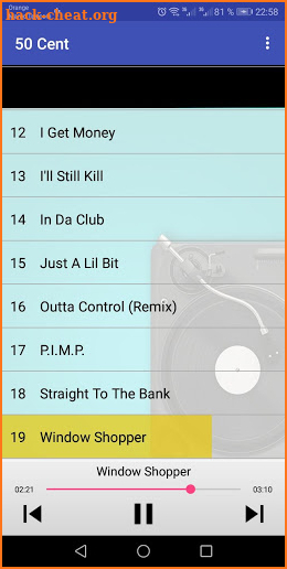 50 Cent Songs screenshot