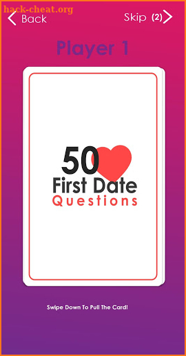 50 First Date Questions screenshot