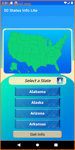 50 States Info screenshot