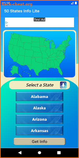 50 States Info Lite screenshot