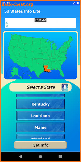 50 States Info Lite screenshot