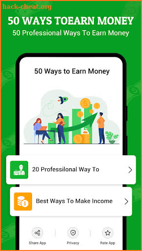 50 Ways To Earn Money screenshot