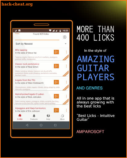 500+ Best Licks - Intuitive Guitar screenshot