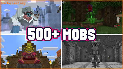 500 Mobs for Minecraft PE screenshot
