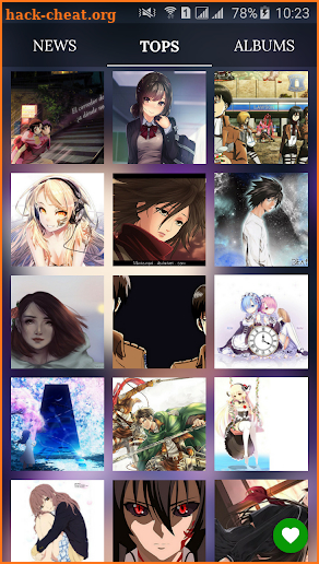 +50000 Anime Wallpaper screenshot