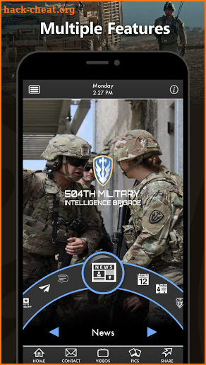 504th Military Intelligence Brigade screenshot