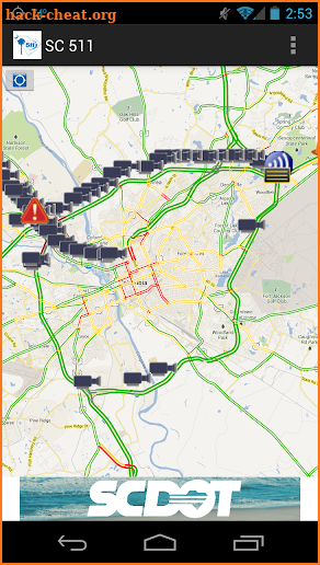 511 South Carolina Traffic screenshot
