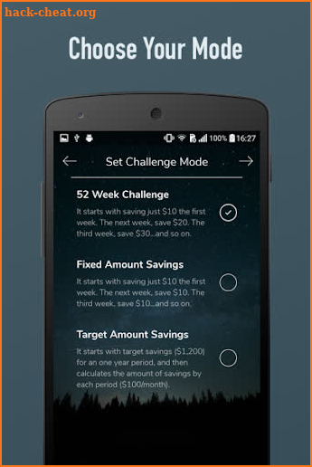 52 Weeks Money Challenge screenshot