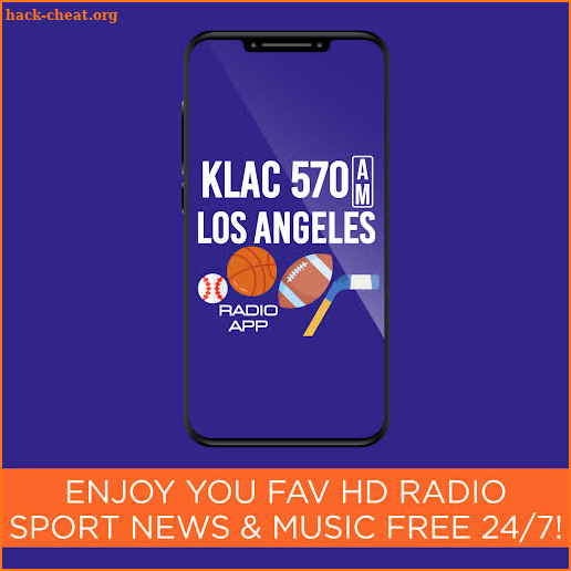 570 AM KLAC Los Angeles Radio screenshot
