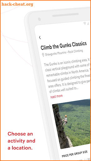 57hours: Book a Mountain Guide screenshot