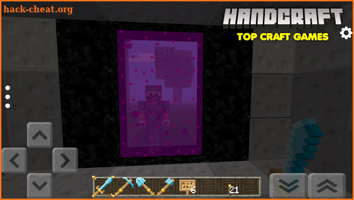 5D HandCraft PE Crafting Game With Nether Portal screenshot