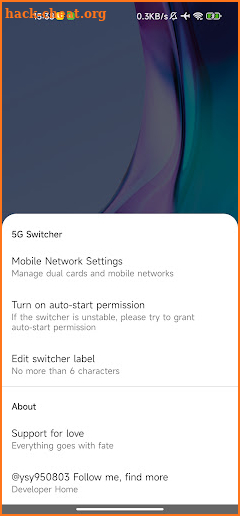 5G Switcher screenshot