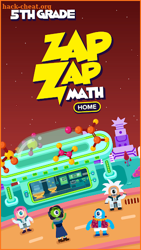 5th Grade Math: Fun Kids Games - Zapzapmath Home screenshot