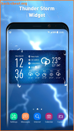 6 day weather forecast&widget 🌧🌧 screenshot