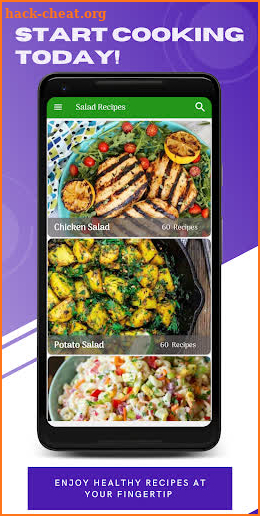 600+ Healthy Salad Recipes screenshot