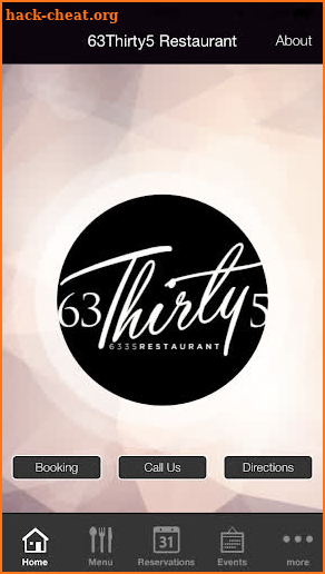 63Thirty5 Restaurant screenshot