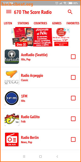 670 The Score app Radio Chicago 670 screenshot