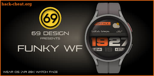 [69D] Funky WF watchface screenshot