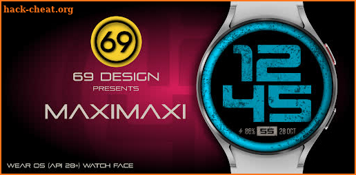 [69D] MaxiMaxi watchface screenshot