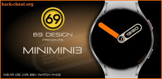 [69D] MiniMini3 watchface screenshot