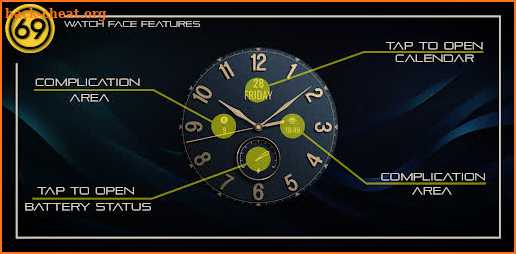 [69D] Prestige 5 watch face screenshot