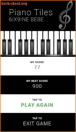 6IX9INE BEBE - Piano Tap Free screenshot