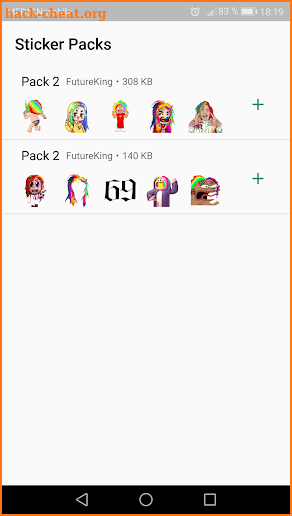 6ix9ine Stickers for WhatsApp screenshot
