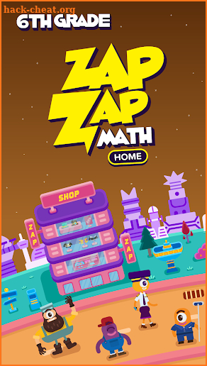 6th Grade Math: Fun Kids Games - Zapzapmath Home screenshot