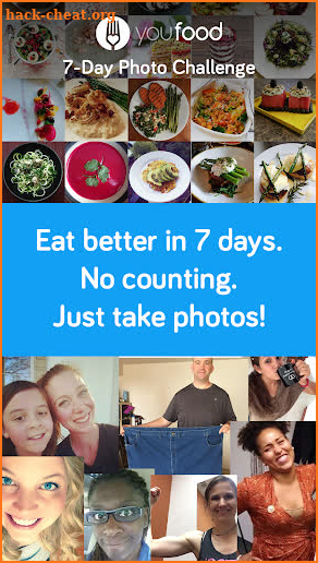 7 Day Food Journal Challenge screenshot