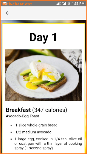 7 Days Meal Prep Weight Loss Plan screenshot