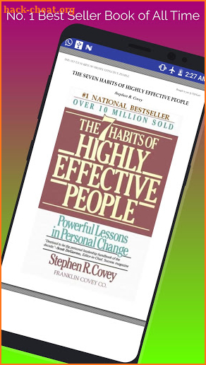 7 Habits Of Highly Effective People - By Covey screenshot