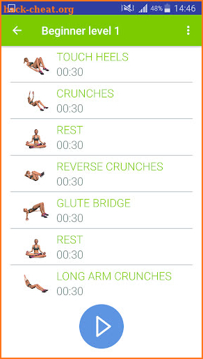 7 min Abs Workout Challenge screenshot