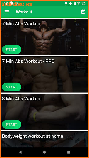 7 Minute Abs Workout - Six Pack in 21 Days screenshot