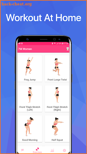7 Minute Women Workout - Lose Belly Fat screenshot