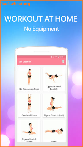 7 Minute Women Workout - Weight Loss Fitness screenshot