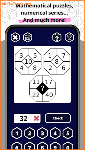 7 Riddles: IQ math logic games screenshot