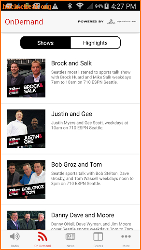 710 ESPN Seattle screenshot
