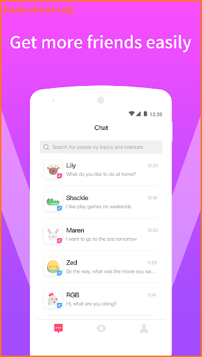 72 Hours - 3 Days Chat & Meet New People screenshot