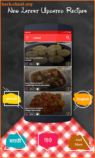730+ Nasta Recipes and Snacks Recipes screenshot
