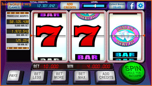 777 Hot Slots Casino - Classic Real Vegas Slots screenshot