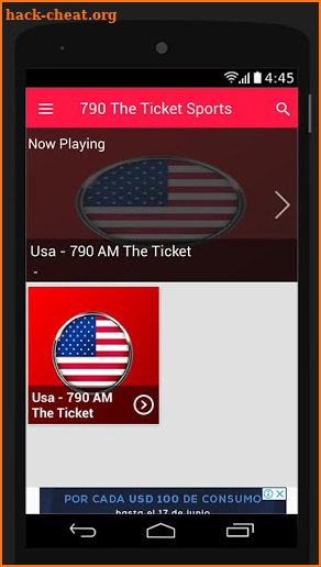 790 The Ticket Sports Talk Radio Apps 790 AM Radio screenshot