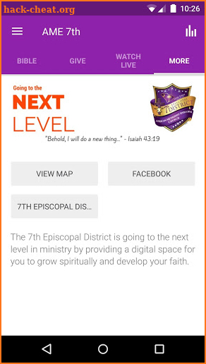 7th Episcopal District screenshot