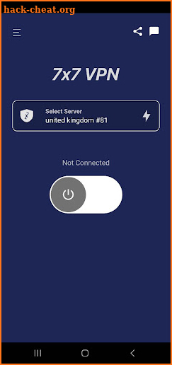 7X7 VPN screenshot