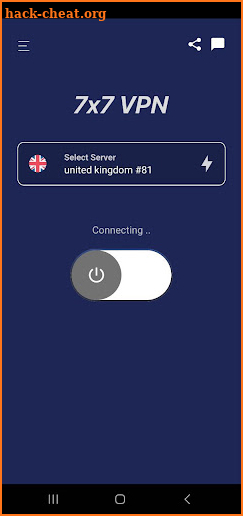 7X7 VPN screenshot