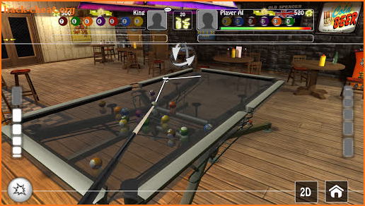 8 Ball Billiards King : 8/9 ball pool 3D / 2D screenshot